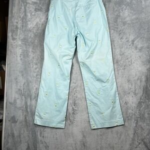 Lilly Pulitzer women Light Blue Embroidered  Size 12 Preppy